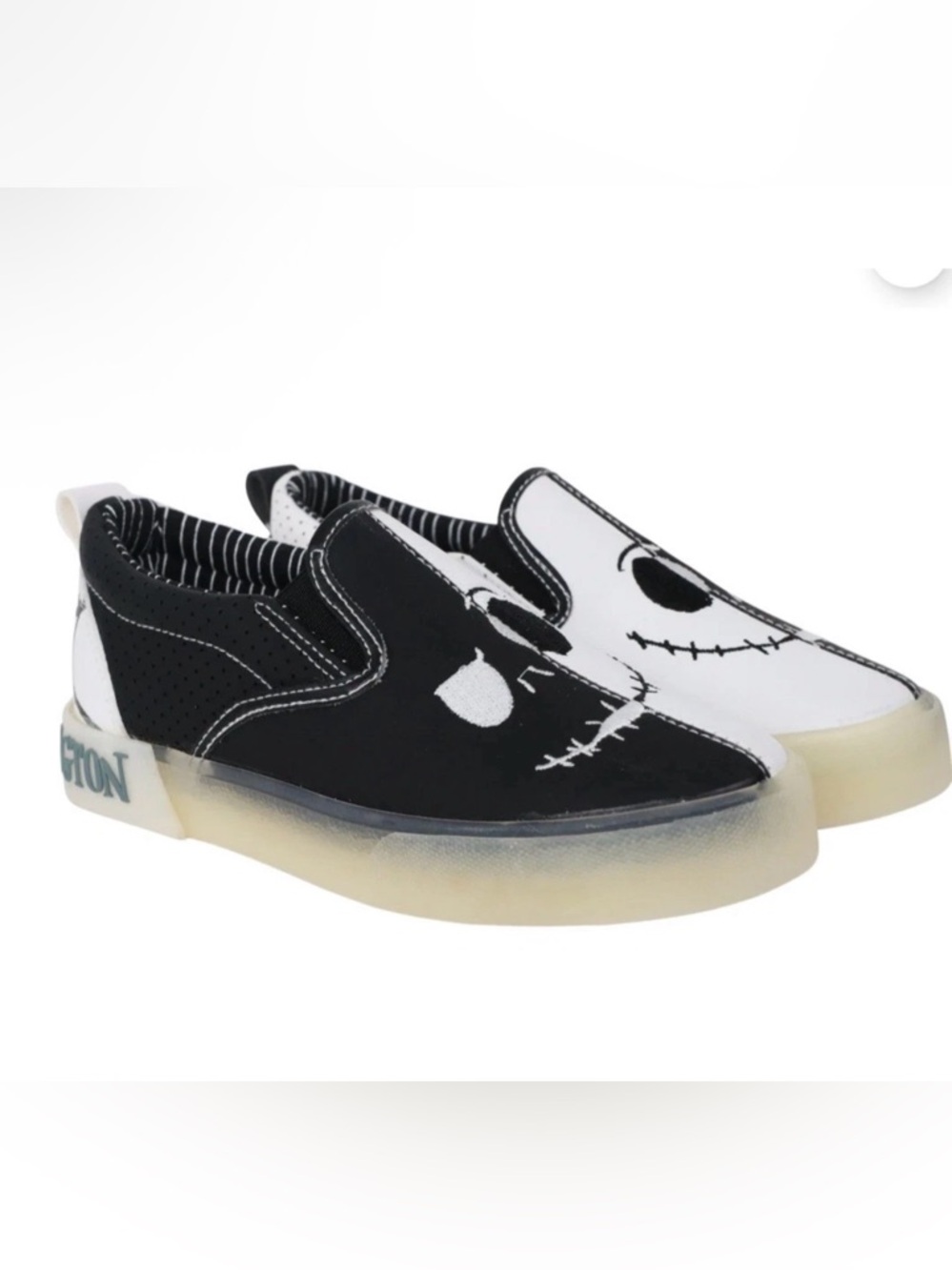 Nightmare Before Christmas Jack Skellington Slip-On Shoes – Kids 2